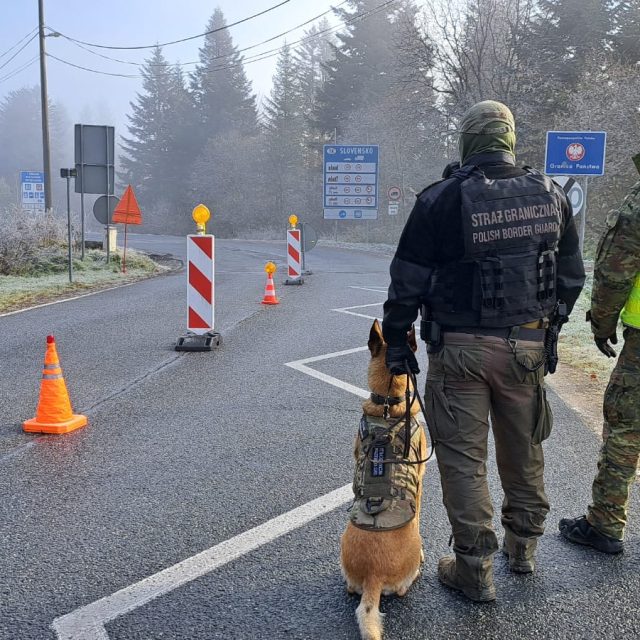 kontrole na granicy ze Słowacją