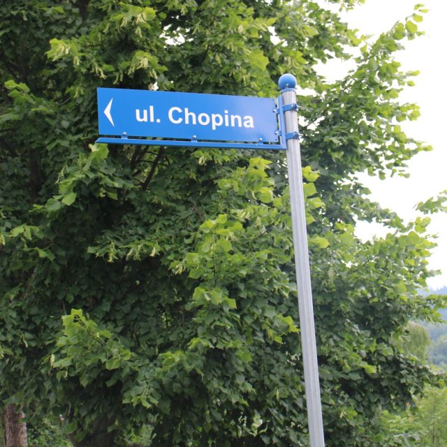 remont ulicy Chopina w Maniowach